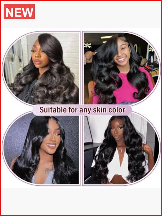 13x6 Body Wave Lace Front Wig Human Hair 200 Density HD Transparent Lace main image 6